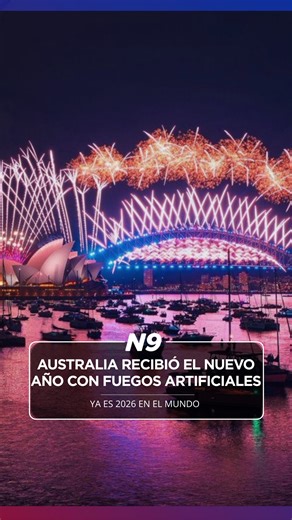 Noticiero9Oficial on Instagram: "🎆🌍 El 2026 ya comenzó en Oceanía El Año Nuevo empezó en el extremo oriental del planeta. Nueva Zelanda fue uno de los primeros países en despedir el 2025 y recibir el 2026, con celebraciones y espectáculos de fuegos artificiales en ciudades como Auckland y Wellington. Minutos después, Sydney volvió a convertirse en el epicentro mundial de los festejos con su tradicional show de luces sobre la bahía, una de las postales más icónicas de cada inicio de año. ➡️ Gra