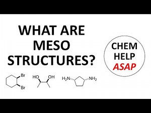 meso compounds - achiral molecules with chiral atoms