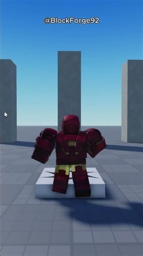 How to make Iron Man in seconds with ForgeGUI #roblox #robloxdev #forgegui