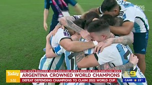 Argentina has won the World Cup, defeating France in a dramatic penalty shootout in Doha. DETAILS: https://nine.social/3Z4 #9News | WATCH LIVE 5.30pm | 9 News Gold Coast