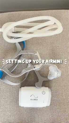 1.6K views · 6 comments | Setting up your AirMini CPAP has never been easier — plug it in, connect the hose, fit the mask, and you’re ready for better sleep in under a minute. Tap the link in bio to shop now. #AirMiniCPAP #EasyCPAPSetup #SleepBetter #CPAPShop #TravelReadyCPAP | The CPAP Shop | Facebook