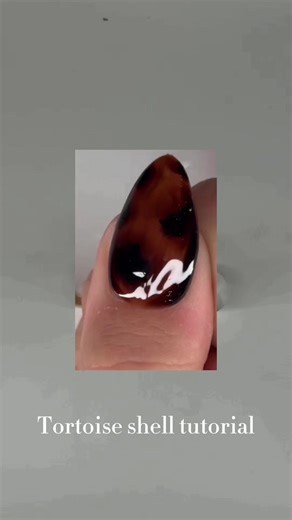 Beginner Tortoise Nail Tutorial for Aspiring Nail Techs
