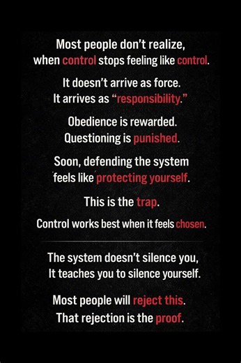 Why Most People Defend the System That Controls Them #psychology