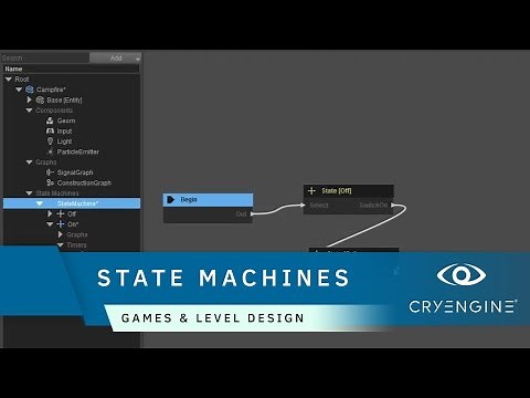How to use state machines in Schematyc | Game & Level Design