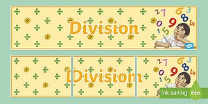 Division Display Banner