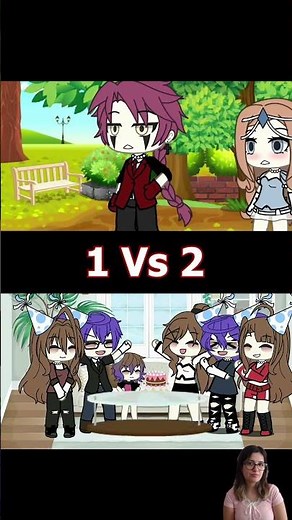 1 OR 2 ??? #gachaclub #gacha #gachalife #shorts
