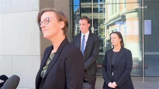 Solicitor Kate Davis and public housing tenant Desmond Blurton