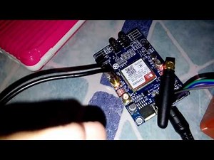 sim808 gps tracker sample test