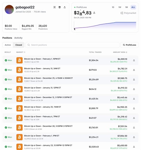 🚨 do you understand what just happened someone posted the code of a Chinese Trader bot on GitHub and it was immediately deleted I managed to save itHis profile:https://t.co/lWsem9T4V2Project Structure:gabagool/├── config/ # Configuration files├── src/ # Core source code├── strategies/ # Trading strategies├── tests/ # Unit and live tests├── backtest/ # Paper trading and simulation├── research/ # Analysis notebooks├── docs/ # Documentation├── scripts/ # Utility scripts├── logs/ # Runtime logs├── 