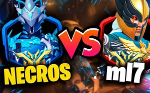 Necros偶遇ML7，别惹麻烦源氏，我会努力做到砍死你的，队长。（:-D）