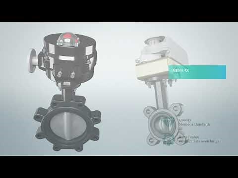 Siemens Resilient Seat Butterfly Valves