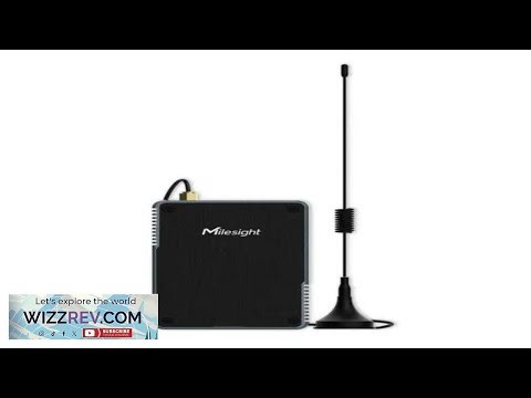 Milesight UG56 Embedded Network Server 8 Channel Industrial LoRaWAN Gateway for IoT