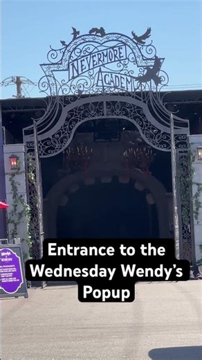 Welcome to Nevermore Academy! Wednesday Wendy’s Popup // Norwalk, Ca