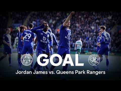 GOAL | Jordan James | Leicester City 1-3 QPR | Sky Bet Championship 2025/26