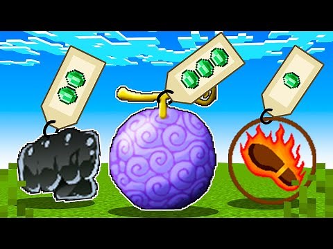 Buy Your Random One Piece Powers In Minecraft, Then Battle
