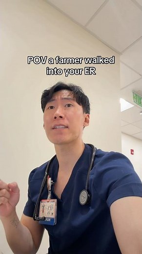 If a Farmer Comes to The ER, it’s an Emergency
