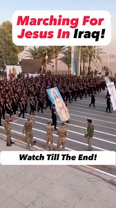 1M views · 10K reactions | When Iraq Marches For Jesus‼️ #jesus #bible #god #christian #iraq #religion #army #gospel #christianity | Paul Nthoba | Facebook
