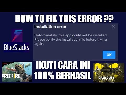 How To Fix Unfortunately This App Could not be installed - Bluestacks Apk Installation Error
