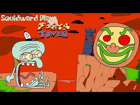 Squidward Plays Pizza Tower Part 1: The Big Pizza Bucket