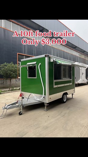 Affordable 10ft Food Trailer for Sale