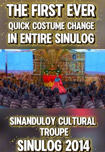 Transformative Quick Costume Change in Sinulog History