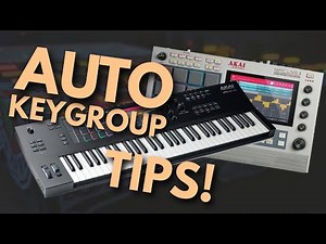 MPC KEY 61 x Update 2.11 Auto Keygroup Tips x How it works