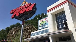 Here's some off-ride footage from Lightning Rod that we shot today! | Theme Park Review