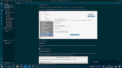 vscode可以同步插件及设置了
