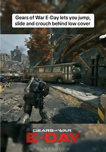 Gears Of War new gameplay mechanics let you jump, slide and crouch behind low cover 🔥#gearsofwareday #Gearsofwar #xbox #fyp #gamingontiktok