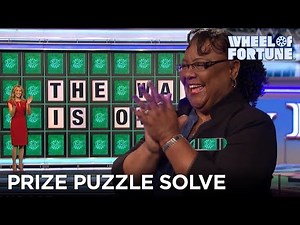 Kathy Only Had Seconds Left to Solve This Puzzle! | Wheel of Fortune