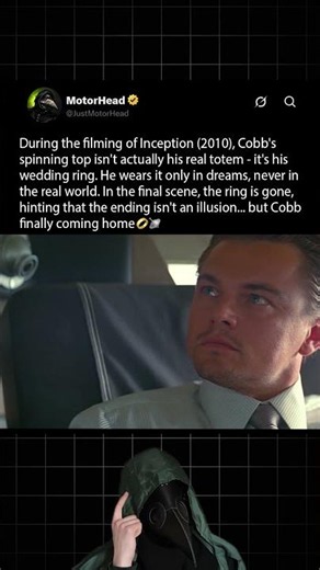 During the filming of Inception (2010), Leonardo DiCaprio missed real totem