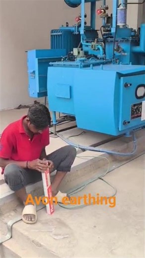 Avon earthing grid earthing strip connection #avonearthing #construction #electricalindia