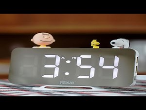Peanuts Snoopy LED Digital Clock