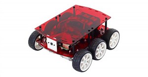 DiddyBorg v2 Robot Kit - Red Edition