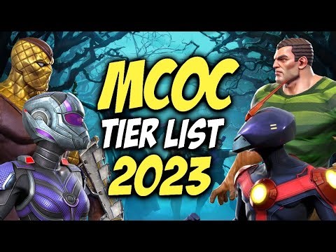 MCOC Tier List | Best Champions In Marvel Contest Of Champions | 2023