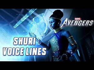 Marvel's Avengers (2020): Shuri Voice Lines