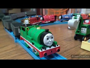 プラレールトーマス パーシーとチョコクランチ
