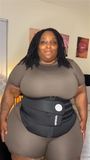 Talexia Johnson on Instagram: "Plus Size Waist Trainer #plussize #plussizeclothes #plussizefashion #workout check out my TikTok for the link @TalexiaJohnson"