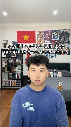 My honest reaction to each kpop group #straykids #kpop #shorts #vpp_johnny