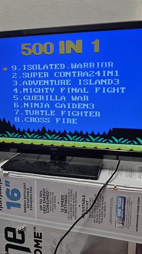 6 comments | Anyone interested? 500 games in 1 console.. contra, ninja turtles, batman, centipede, asteroid, super Mario brothers, alot of older games you played on Sega or super Nintendo or Atari all in one console. | Jesse Powell | Facebook