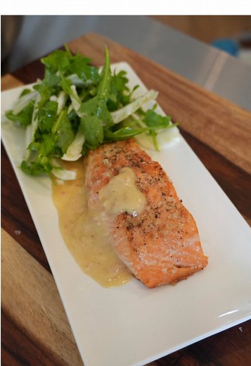 Perfect Baked Salmon with Classic Beurre Blanc Sauce