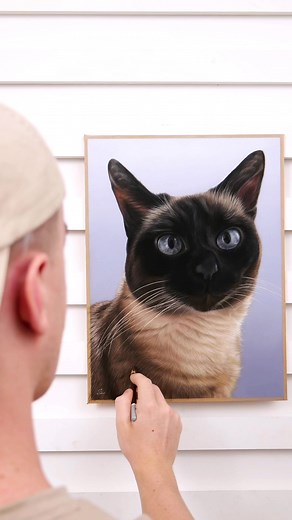 Creating a Stunning Pet Memorial Portrait with Soft Pastels | Artist Process