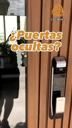 Puertas ocultas con revestimiento exterior Wall panel WPC Kolertech