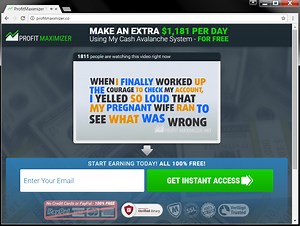 Entfernen ProfitMaximizer.co Anzeigen