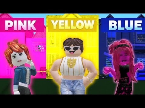 Only using ONE COLOR in Bloxburg!