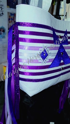 Handmade Small Tote Bag with Zipper Pocket