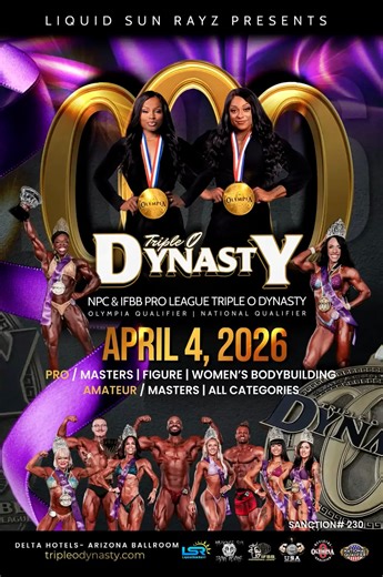 Women's IFBB Pro League show 2026