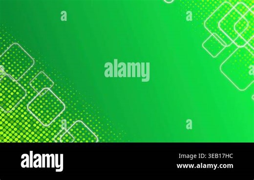 abstract green geometric background vector illustration Stock Video Footage - Alamy