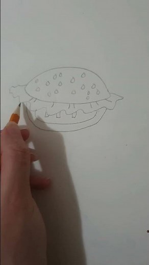 How to draw a big mac ‪@McDonalds‬ #drawing4kids 🍔😍