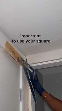 Door installation tips😎#construction